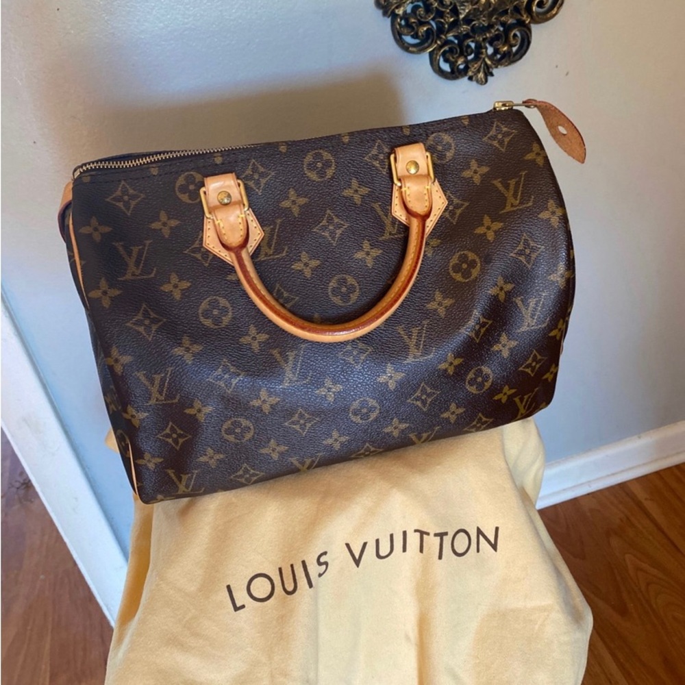 🤎🖤🤎100% Authentic  Vintage Louis Vuitton Brown Monogram Handbag😎